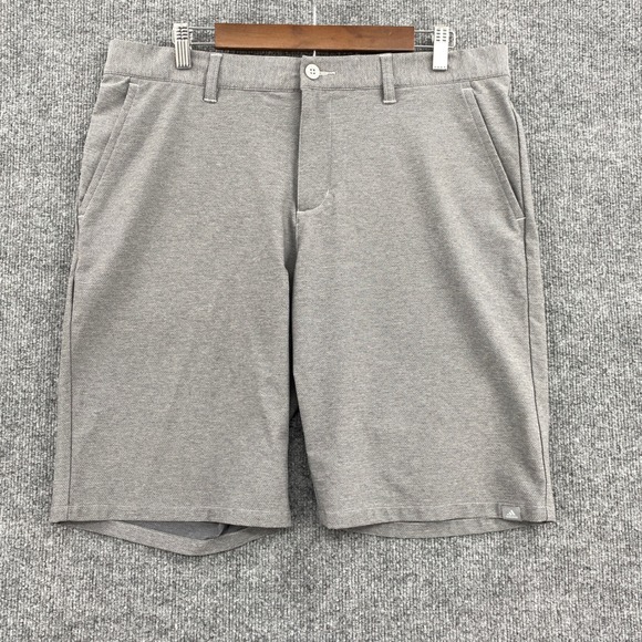 adidas Other - Adidas Golf Shorts Mens 35 Gray Textured Performance Athletic Country Club